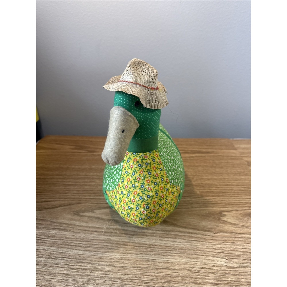 HandMade Patchwork Duck Plush - Picture 2 of 6
